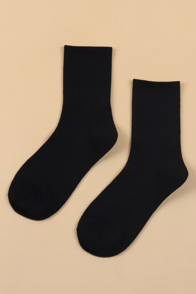 3 Pieces Line Detail Socks CRP10 