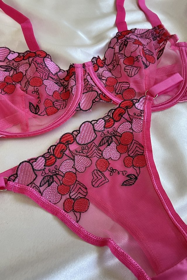 Barbie Cherry Balenli Bra Set AATE6263 - 2