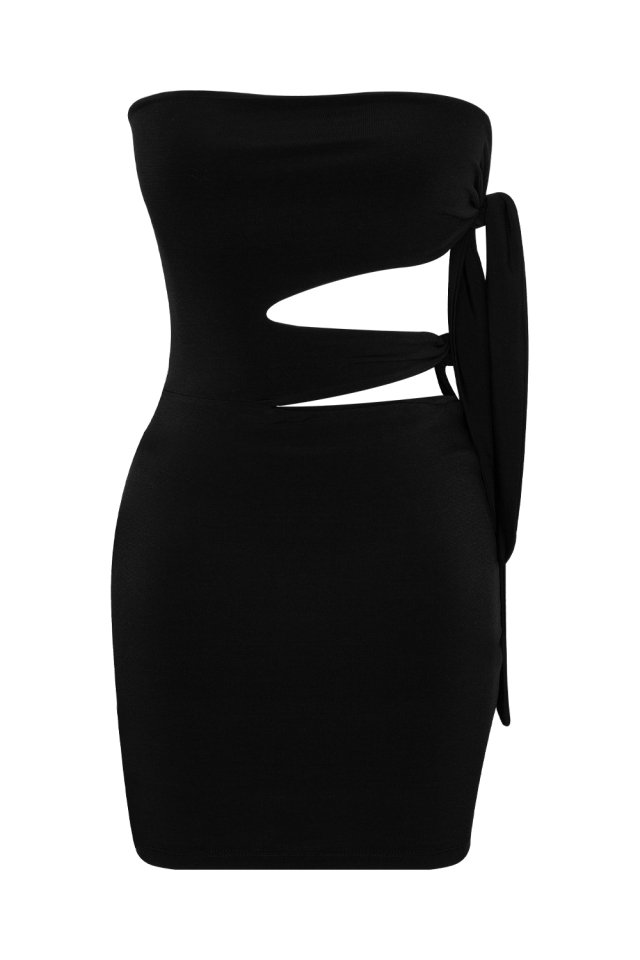 Black Alissa Dress EY203 - 2