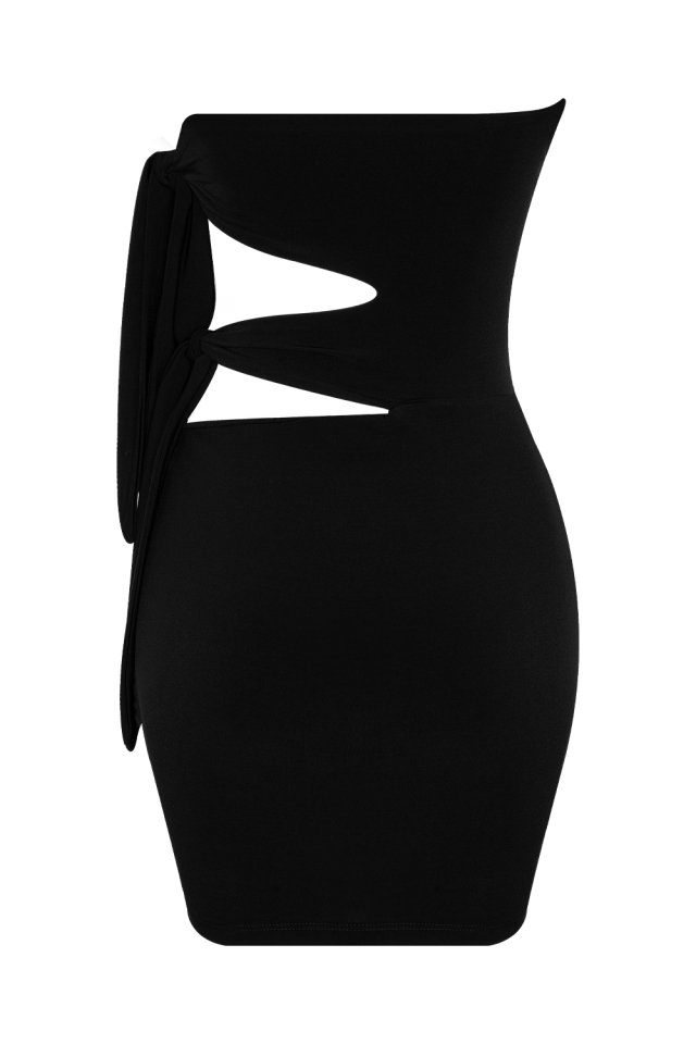 Black Alissa Dress EY203 - 4