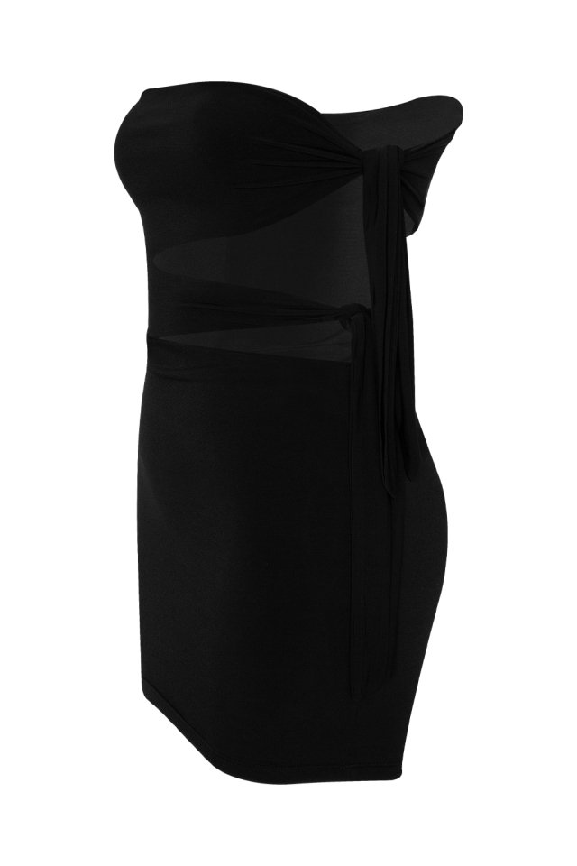 Black Alissa Dress EY203 - 8