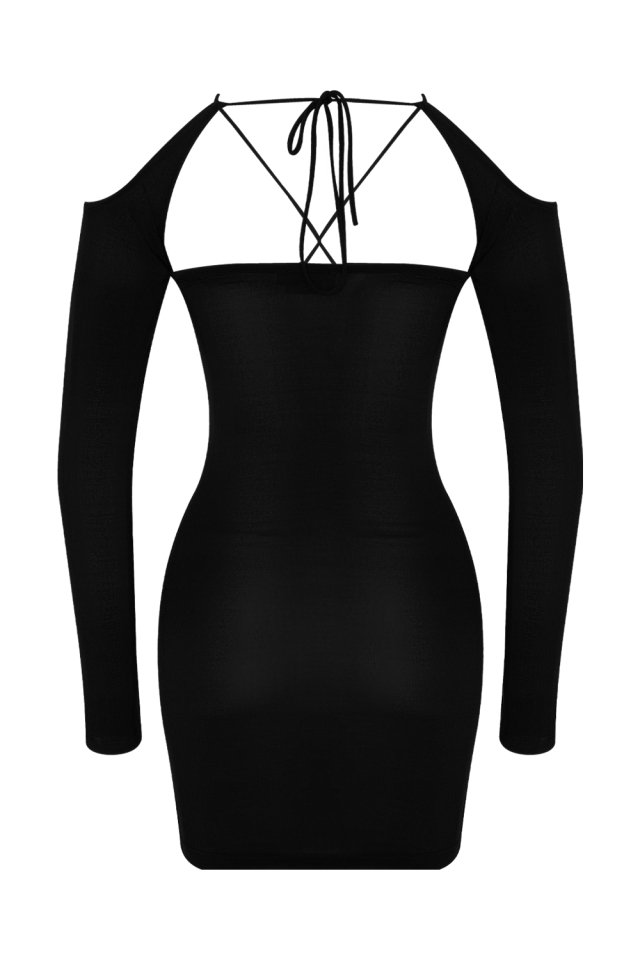 Black Missi Dress EY200 - 9