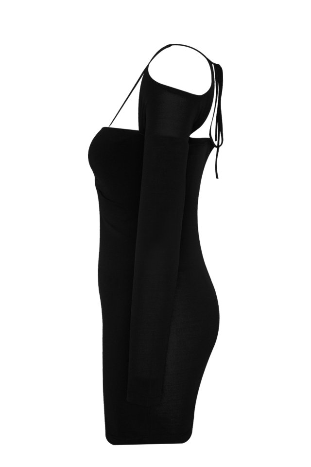 Black Missi Dress EY200 - 11