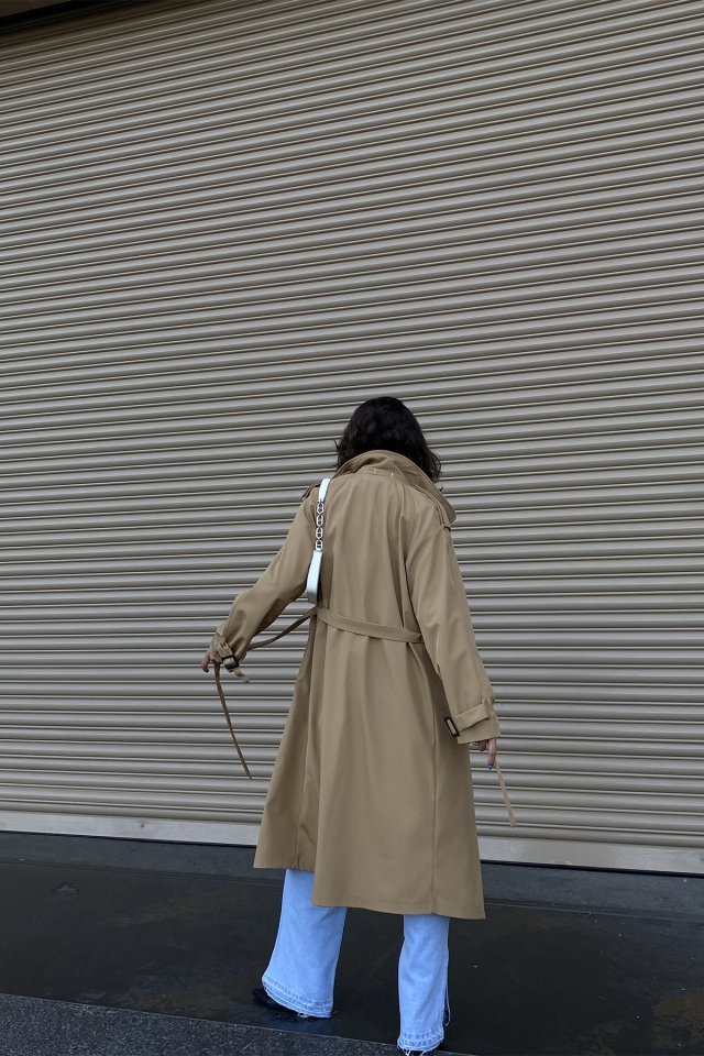 Camel Belted Sleeve Trenchcoat ATE1997 - 10