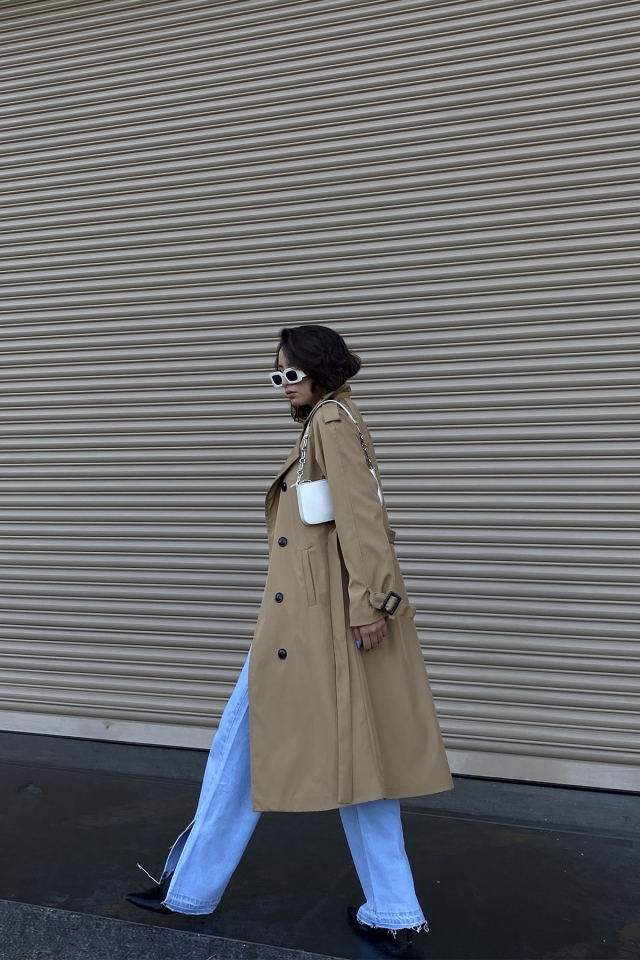 Camel Belted Sleeve Trenchcoat ATE1997 - 8