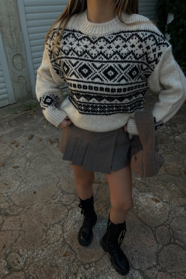 Cream Knitwear Sweater ATE2459 - 2