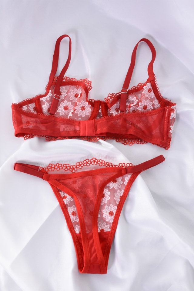 Red Daisy Set ATE4598 - 6