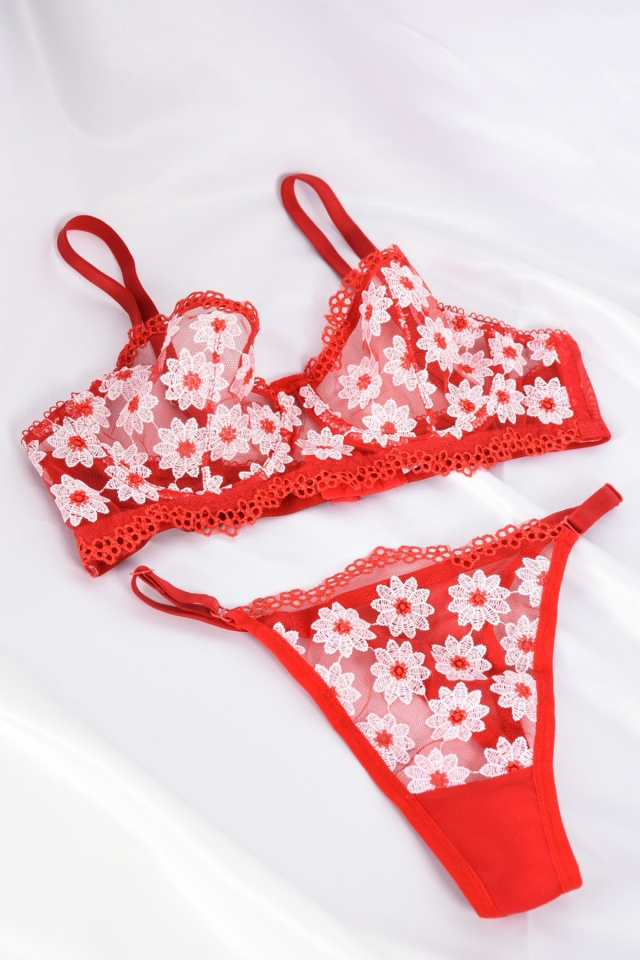 Red Daisy Set ATE4598 - 5