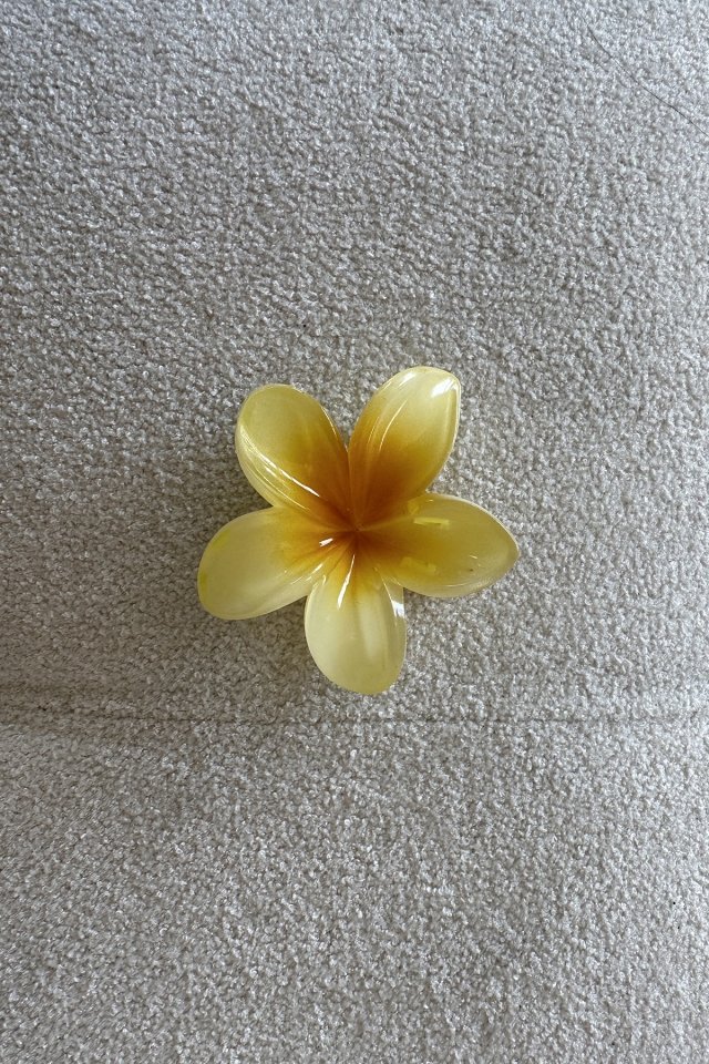 Sarı Çiçekli Lotus Toka ATEL2229 - 3