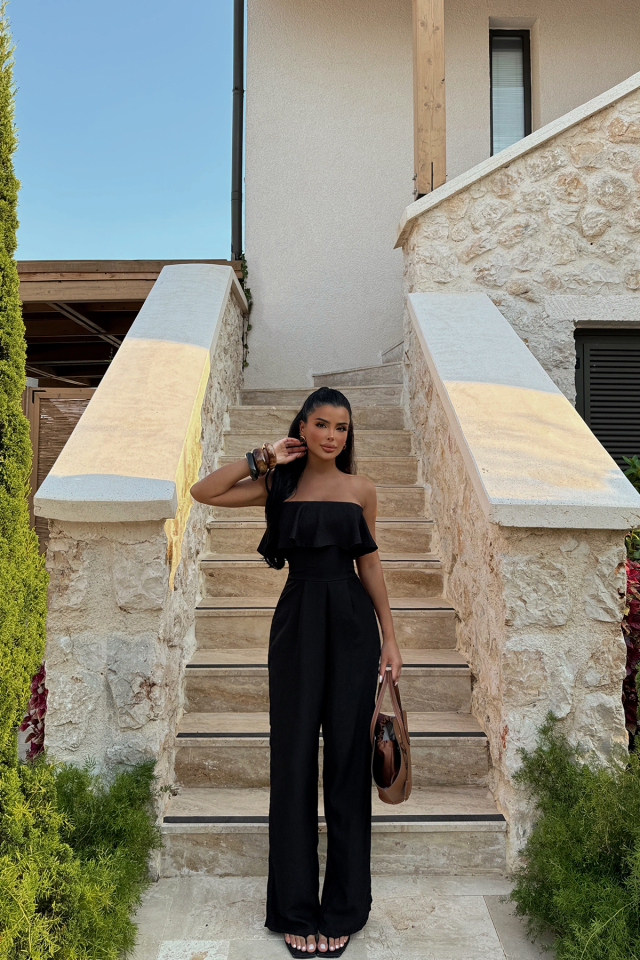 Siyah Fedora Tulum ATE-1496 - 3