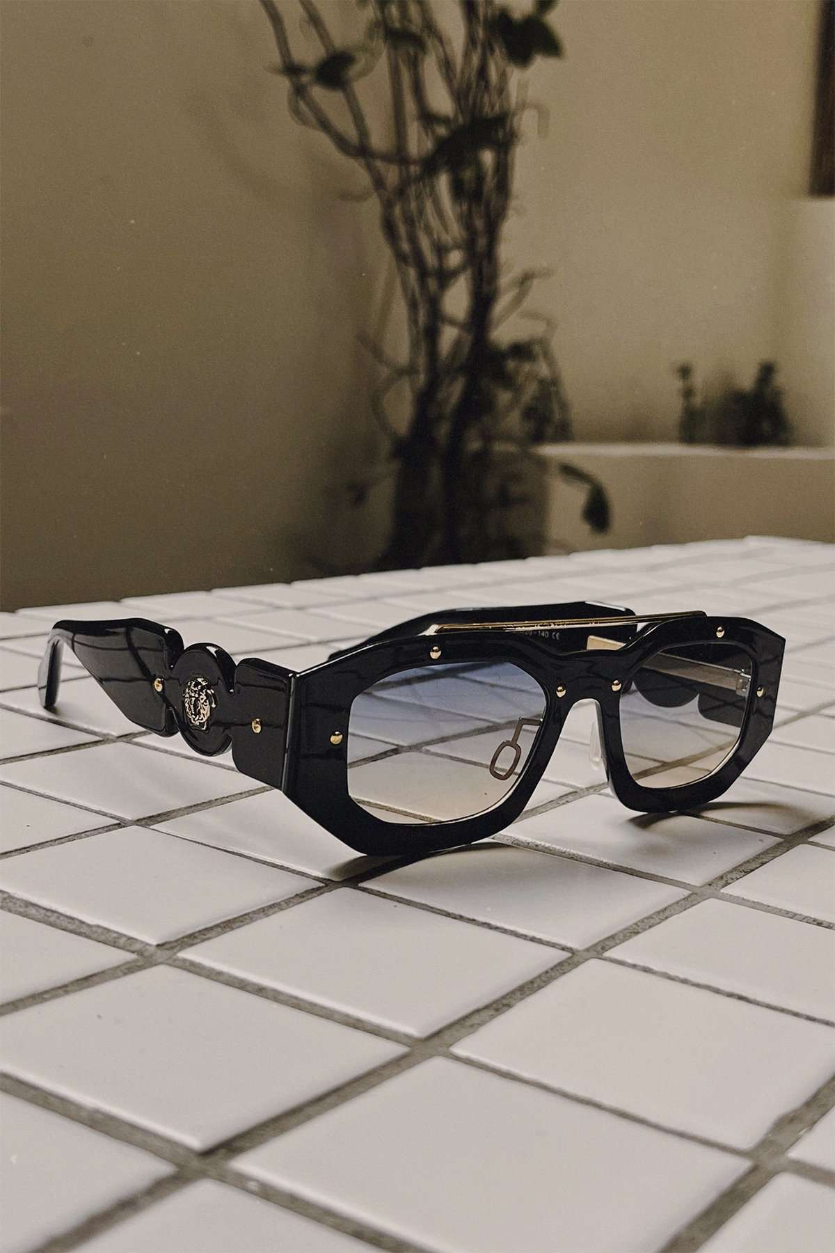 Siyah ince Çerçeveli Gözlük ATE4633 - 4