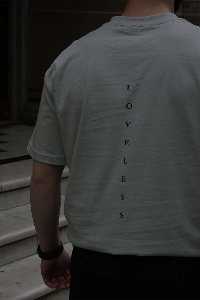 Taş Loveless Yazılı Tişört ATE4294 