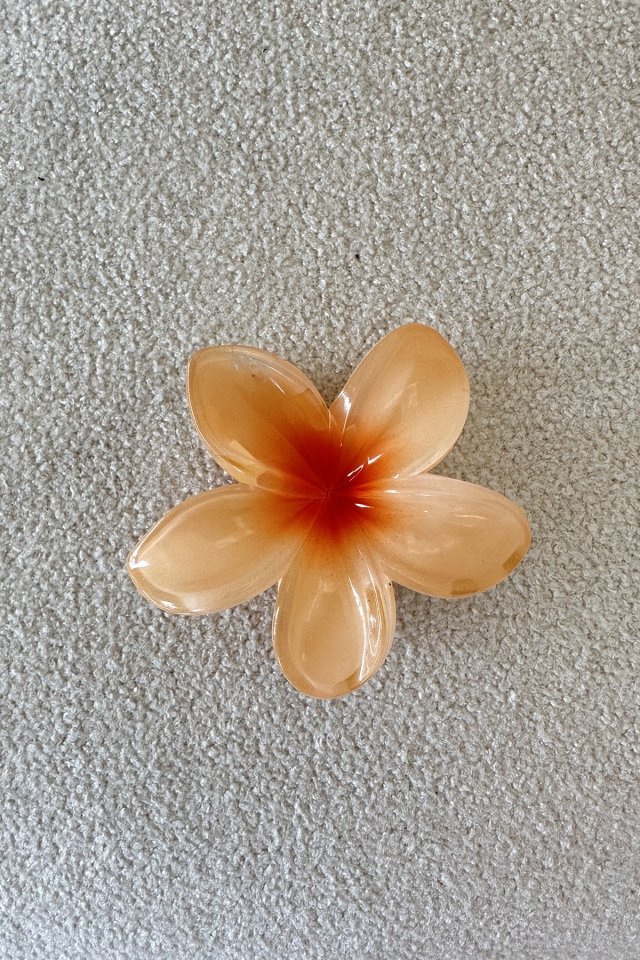 Turuncu Lotus Çiçekli Toka ATEL2230 - 2