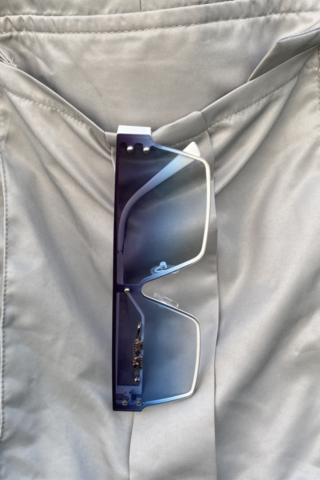 White Gradient Sunglasses ATE3108 - 6